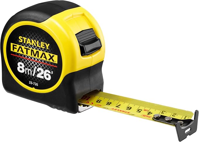 Stanley STA033726 Fatmax Tape Blade Armor, Dual Scale, 8m Length