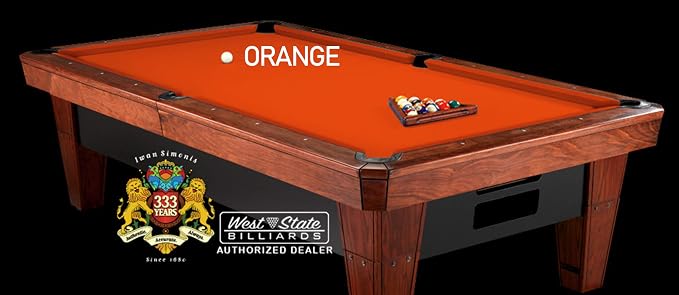 Simonis 860 Pool Table Cloth Replacement Kit for Tables Includes Precut Bed and Rail Cloth, Horsehair Brush, Spots, and Chalk (Multiple Colors)