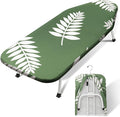 SheeChung Small Ironing Board 12"x32",Mini Iron Board with Metal Mesh Base | Tabletop Ironing Board,Non-Slip Feet,Heat Resistant Cover & Padding,Hook for Hanging,Fit for Dorm Household Laundry Apartment