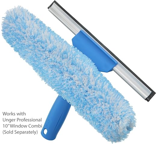 Unger Professional Combi Window Cleaning Tool Refill Sleeve, 10"