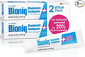 Bioniq Plus Moist Gums 20% Hydroxyapatite Toothpaste 4.63 OZ | bioHAP and Fluoride Free Toothpaste for Daily Use, Clinically Tested, Expert for Enamel and Gum Care, 4.63 Oz 2 Pack