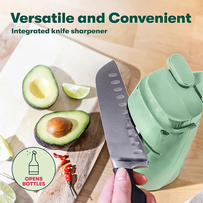 bella Electric Can Opener, Sage