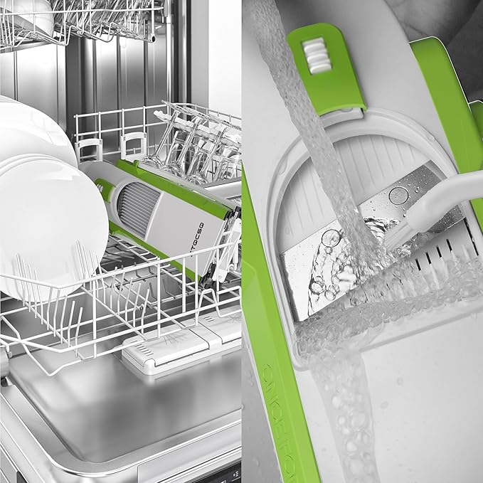 Mandoline Slicer for Kitchen & Safe Vegetable Chopper & Adjustable Mandoline Slicer. can't Detachable Blade, Vegetable Slicer can Cut Slicing, Strips, Shredding, Dicing, Chop
