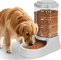 Kenond 9.5L Gravity Large Dog Feeder, Automatic Dogs Food Dispenser | Wide Mouth, Easy to Clean/ Gravity Filled/ Large Capacity/ Multi Pet Home