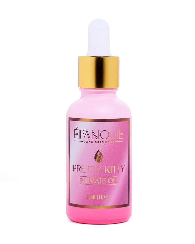 Epanouie Skin | Pretty Kitty Intimate Care | Botanical Feminine Hygiene | Intimate Serum | Vulva Moisturizer | Relieves Itching + Dryness | Ingrown & Dark Spot Treatment | For Soft, Radiant Skin