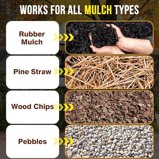 Mulch Glue for Landscaping,Rock Glue,Non-Toxic Mulch Anchor Binder,Long-Lasting Landscape Binder for Landscaping Pea Gravel,Wood Chips& More,for Paths,Patios&Garden Borders (32OZ)