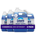 Dawn PRO Heavy Duty Manual Pot and Pan Detergent, Dish Soap Liquid for Dishwashing by Hand, Bulk Concentrate for Commercial Use, 1 gal (Case of 4)