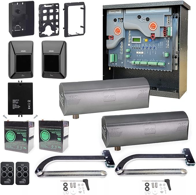 X-390 Double Residential Swing Gate Opener Slide Gate Operator Commercial Industrial uses