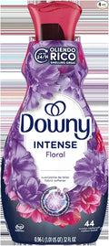 Intense Fabric Softener Floral Scent | Liquid Fabric Softener for Long-Lasting Freshness | Reduces Static & Leaves Clothes Soft | Compatible with All Machines | 34 oz