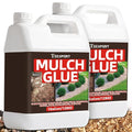 Teexpert Mulch Glue for Landscaping: 2 Gallon Rock Glue for Landscaping & Gravel Binder - Max Strength, Long Lasting Hold, Permeable Adhesive to Lock Pea Gravel, Stones, Rubber Mulch & Pine Straw