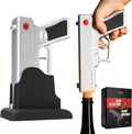 Electric Gun Wine Opener - Corkscrew Wine Opener-Rechargeable Battery, Open Wines Electronic Cork Puller - Unique Anniversary Birthday Gifts for Him, Wine Gifts for Men, Winter Gun Lovers Gifts