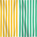2 Packs Extra Large Bath Towels Striped Beach Towel Set Bathroom Sheets Oversized Quick Dry Soft Fluffy XL Big Absorbent Microfiber Bulk Blanket Turkish Hotel Shower Pool Hot Tub Toallas Baño Grandes