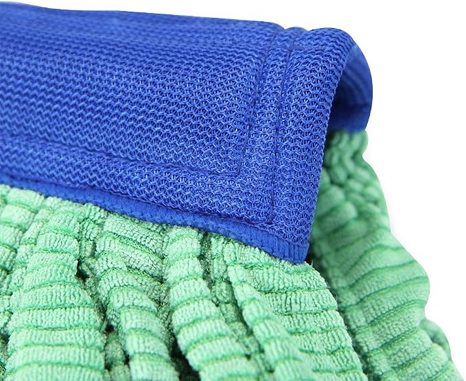 Arkwright Microfiber Tube Mop Head Replacement - (Bulk Case of 12) Heavy Duty, Lint Free, Super Absorbent & Bleach-Safe, Janitorial Essential for Commercial & Industrial Floor Cleaning, 18 oz, Green