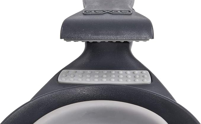 Dexas Pets Collapsible KlipScoop Collapsible Dry Dog Food Scoop and Dog Food Bag Clip, 1 Cup Capacity, Light Gray (PW660432429) (Pack of 2)