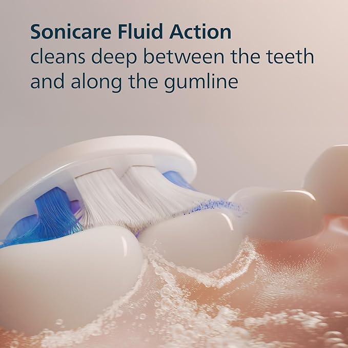 Philips Sonicare S2 Sensitive - Genuine Replacement Electric Toothbrush Heads, White, 2 Pack, HX6052/77