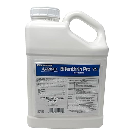 Agrisel Bifenthrin Pro 7.9, Insect Control, Safe for Plants & Crops, Insecticide, Effective Against 125+ Insects, 1 Gallon