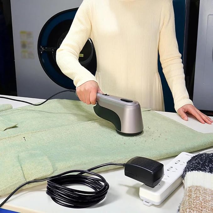 Fabric Shaver 60W Household Lint Remover Plug-in Clothes Ball Trimmer 2 Gears High Speed for Sweater Couch Carpet Garment Care and Lint Remover