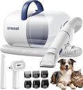 oneisall Dog Grooming Vacuum - 15000Pa Suction, Captures 99% Pet Hair to Reduce Shedding, Dog Grooming Clippers & Quiet Brush (≤59dB) with 4 Accessories, 2L Dust Canister for Home Cleaning