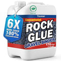 Teexpert Rock Glue for Landscaping: 170OZ Concentrate Gravel Glue, Pea Gravel Binder, Heavy Duty Pebble Stone Adhesive for Slope, Between Pavers, Garden Walkway, Weather Resistant Safe for Plants Pets
