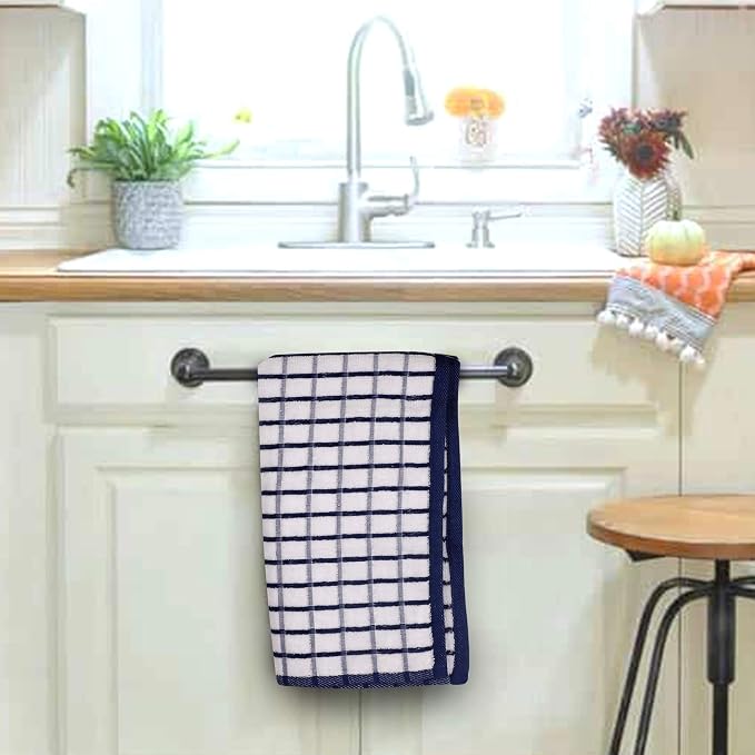 Urban Villa Kitchen Towels Cotton Dish Towels 20”x30” (Set of 6) Multi