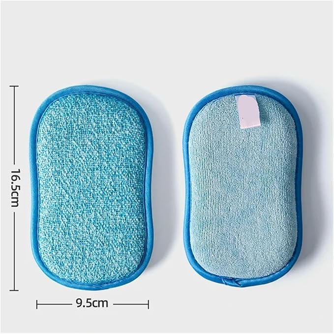 Compatible for 3/5/10PCS Reusable Washable Sponges Magic Sponge Eraser Kitchen Cleaning Product Gadgets Tools Accessories(D08-3PCs Random)