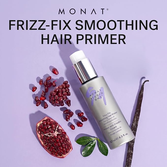 MONAT Studio One™ Frizz-Fix Leave-In Smoothing Hair Primer – Extended Style Duration – Easy Application – Daily Use – Color-Safe – Lightweight Formula