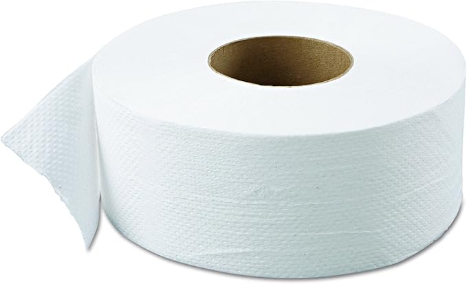Green Haritage 800 9" Diameter x 3.42" Width, 2-Ply Jumbo Roll Bathroom Tissue (Case of 12)