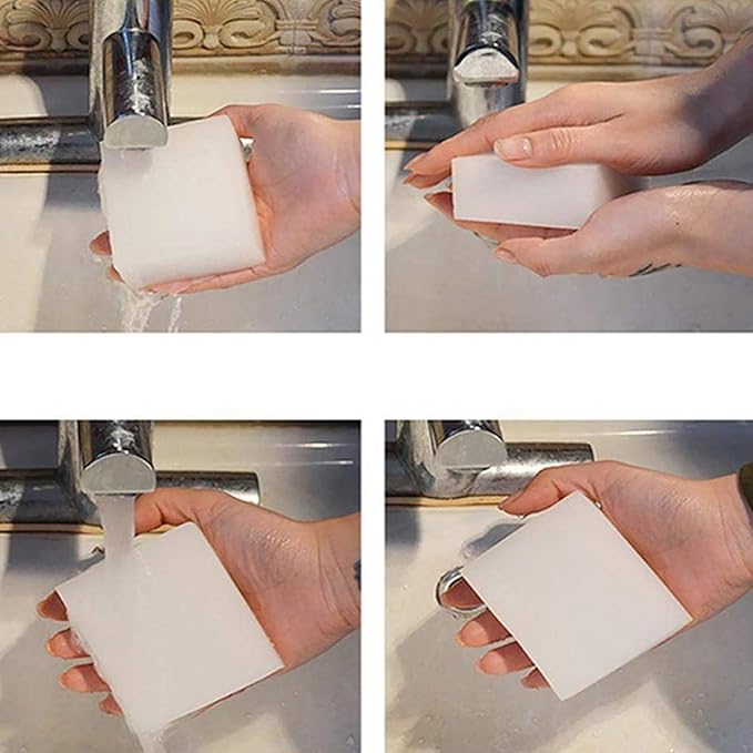 Magic Cleaning Sponges Eraser, Household Sponge Eraser Cleaner Foam Cleaning for Kitchen, Furniture, Car,(250 Pack)