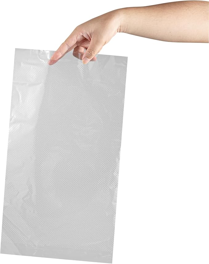 Restaurantware Bag Tek 11 Inch x 20 Inch Bread Bags 250 With Wicket Dispenser Bread Loaf Bags - Micro Perforated Freezer Safe Clear Plastic Baguette Bags Disposable
