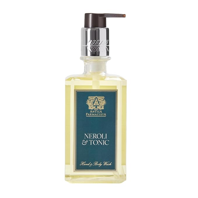Antica Farmacista Hand & Body Wash - Luxury Nourishing & Hydrating Hand Cleansing Wash - Bath & Body Gift - Neroli & Tonic, 10 fl oz