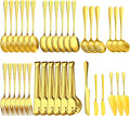 36-Piece Gold Serving Utensils Set, Stainless Steel Buffet Serving Spoons with Tongs Forks Ladle – Dishwasher Safe Serveware for Wedding, Party, Catering, Holiday Gatherings