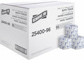 Genuine Joe Standard Bath Tissue, 3" x 4", 2-Ply, 400 Sheets/Roll, 96 Count