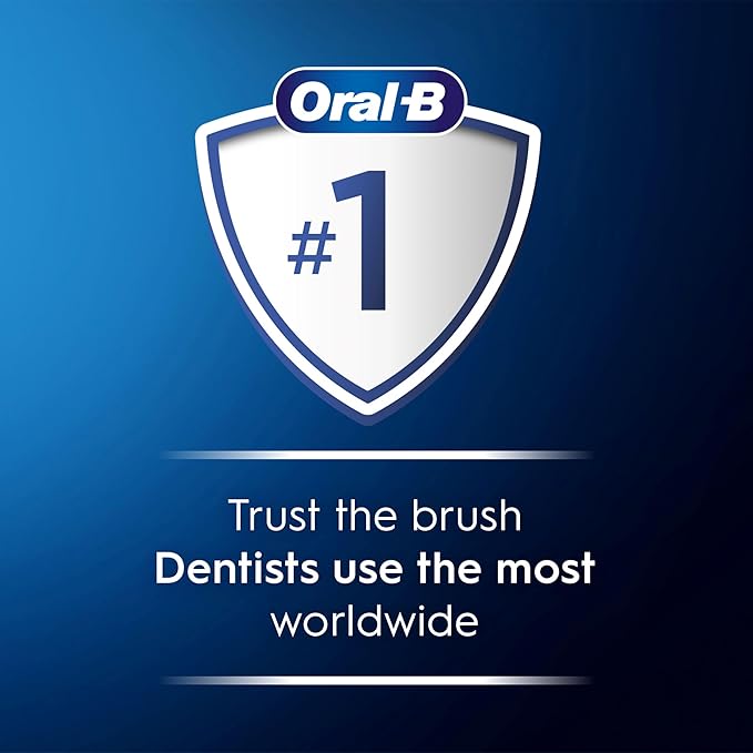 Oral-B Pro 1000 CrossAction Electric Toothbrush, Black and White, 2 Count (Pack of 3)