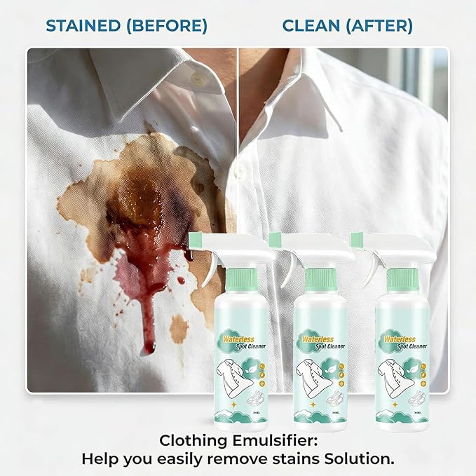 Clothing Emulsifier Stain Remover Spray - Non-ionic Fabric Laundry Emulsifier Spray (1)