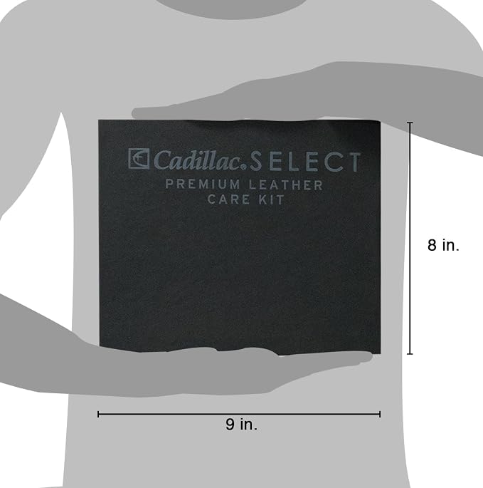 Cadillac Select Premium Leather Care Kit | Includes Cleaner, Lotion Conditioner & Water & Stain Protector