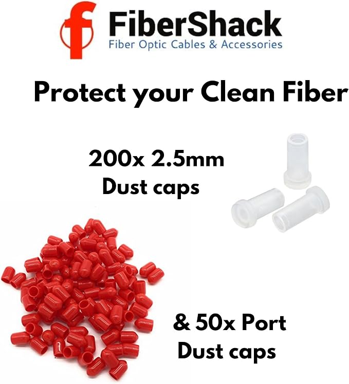 Fibershack - Fiber Optic Cleaning Kit - 7 in 1 Fiber Cleaning Kit - Tan Tactical Easy Access Waist Belt Bag - for Flawless Fiber Cleaning Results - Clean Fiber Optic Cables Quickly & Efficiently