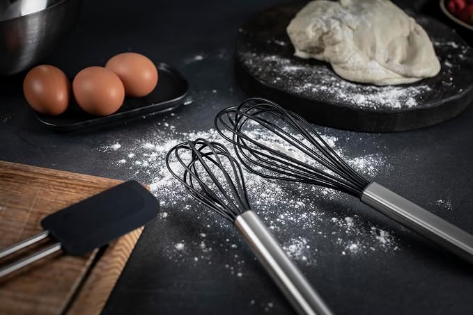 Kuhn Rikon Essential Basting Brush – Flexible Silicone Bristles for Even Coating of Oils, Sauces & Marinades – Comfortable Grip