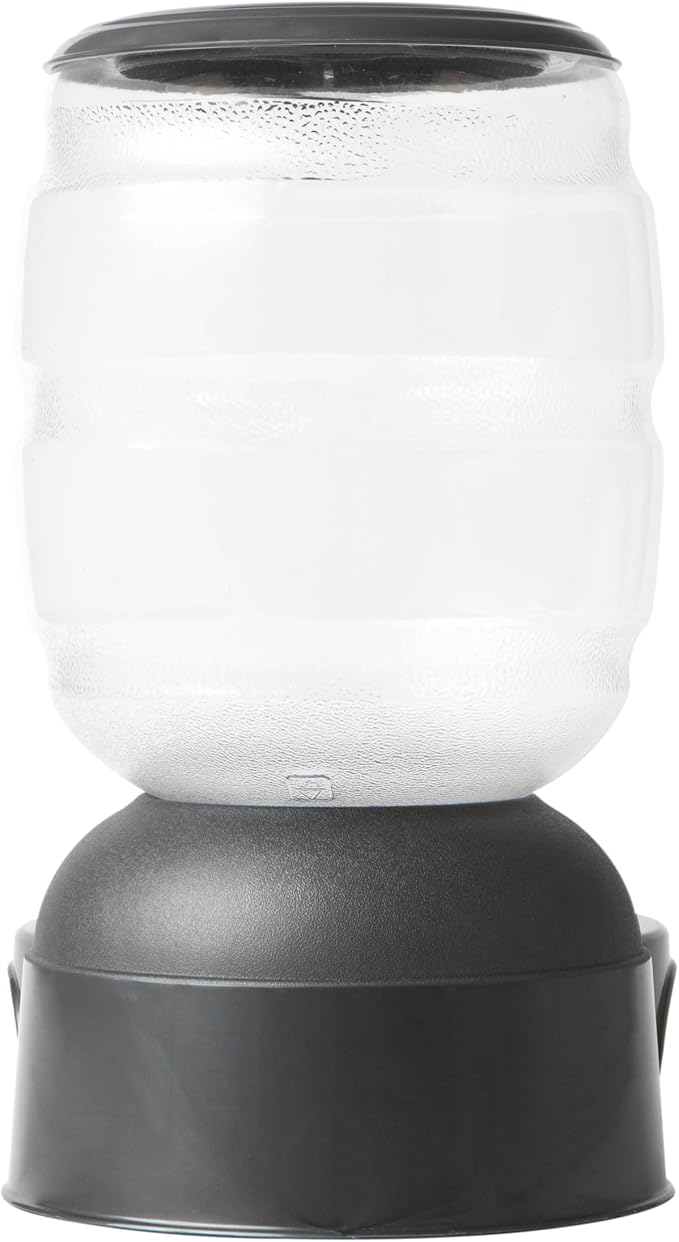 Petmate® Replendish® Automatic Dog Feeder Gravity Pet Treat Dispenser with Microban Antimicrobial Protection, Wide Mouth Bowl, 100% BPA Free - 5 lb