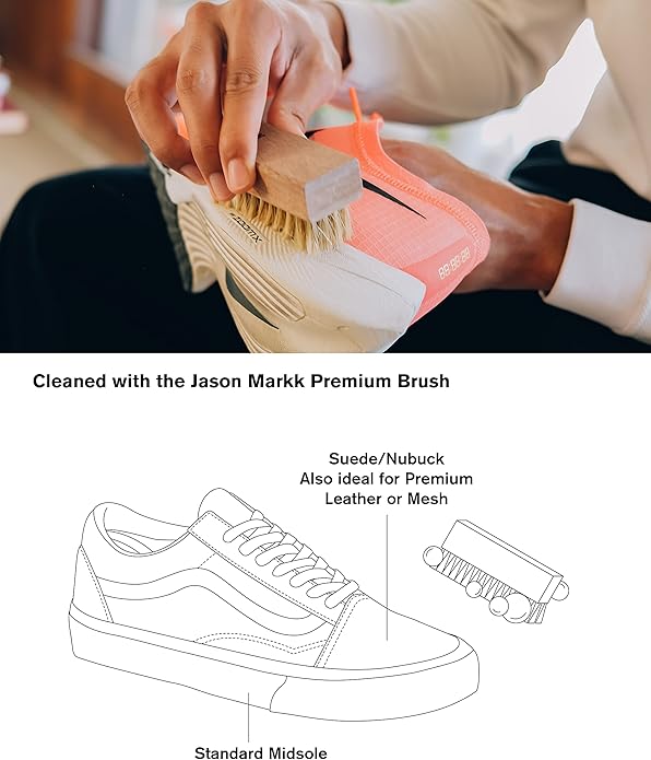 Jason Markk Shoe & Sneaker Travel and Care Kits - Ideal for Footwear, Safe on Leather, Suede, Nubuck, Cotton, Knits