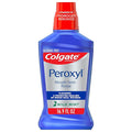 Colgate Peroxyl Alcohol Free Mouthwash with 1.5% Hydrogen Peroxide, Mouth Sore Rinse for Canker Sores, Oral Irritations, and Burns, Mild Mint, 16.9 fl oz Bottle