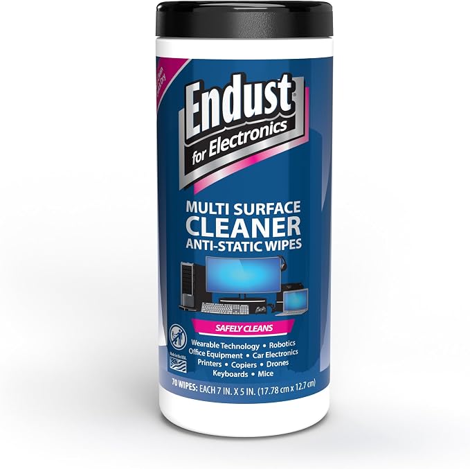 ENDUST 259000 Anti-Static Pop-Up Wipes (70-ct)
