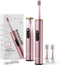 M23 Travel Electric Toothbrush for Adults, Retractable Portable Sonic Toothbrush, Aluminum Body, 30-Day Battery, Universal USB-C Charging, IPX7 Waterproof, Compact Travel Size Toothbrush