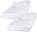 GILDEN TREE Waffle Bath Sheet Quick Dry Towel, Thin Luxury Bath Towels, 40x80 Large Bath Towels 2 Pack Bath Sheets, Modern Style (White)