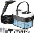 Pressurized Steam Cleaner, 3-Level Adjustable Handheld Steamer Cleaning for Home, 15s Fast Heat-Up & 47.3oz Tank, 2500W Multi-Surface Portable Steamer for Floor/Grout/Car/Kitchen & Bathroom