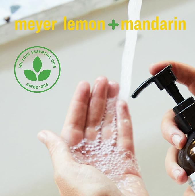 Everyone Liquid Hand Soap Refill,1 Gallon,Meyer Lemon and Mandarin,made with Essential Oils for kitchen and bathroom,(Pack of 2)