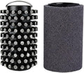 Electric Grill Brush, Cordless BBQ Grill Cleaner with 3-Speed High Torque Motor,Burnt Grease,Adjustable Angle Rotary Head,150 Min Runtime,Waterproof,Safe for Porcelain & Cast Iron (1, 2 Spare Heads)