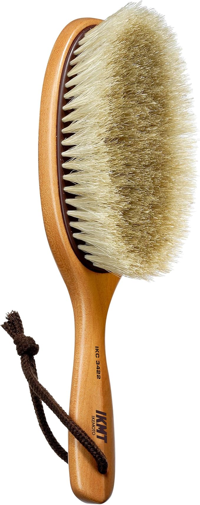 Ikemoto Brush IKC3422 Clothes Brush/IKMT Anti-Static Fiber Blended Hair Natural Hair Clothes Brush, 2.6 x 9.8 inches (6.7 x 25 cm), Made in Japan
