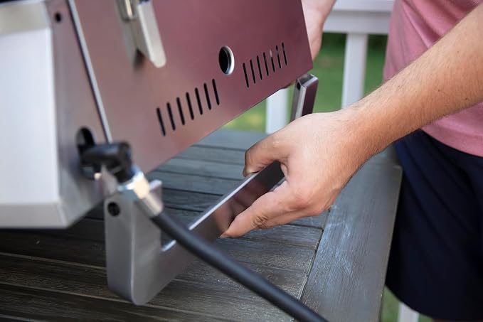 Cuisinart Outdoor Gas Grill, 2000 BTU, Portable, 2-Burner