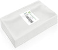 CANLENPK 6x10 Inch/15x25cm Vacuum Sealer Bags,Pint SizePrecut Food Storage Bag,Seal Meal Snack Fruit Nut etc,Boil Steam Heat Freeze Safe,Commercial Grade Heavy Duty Sealable Sous Vide Bags(100PCS)