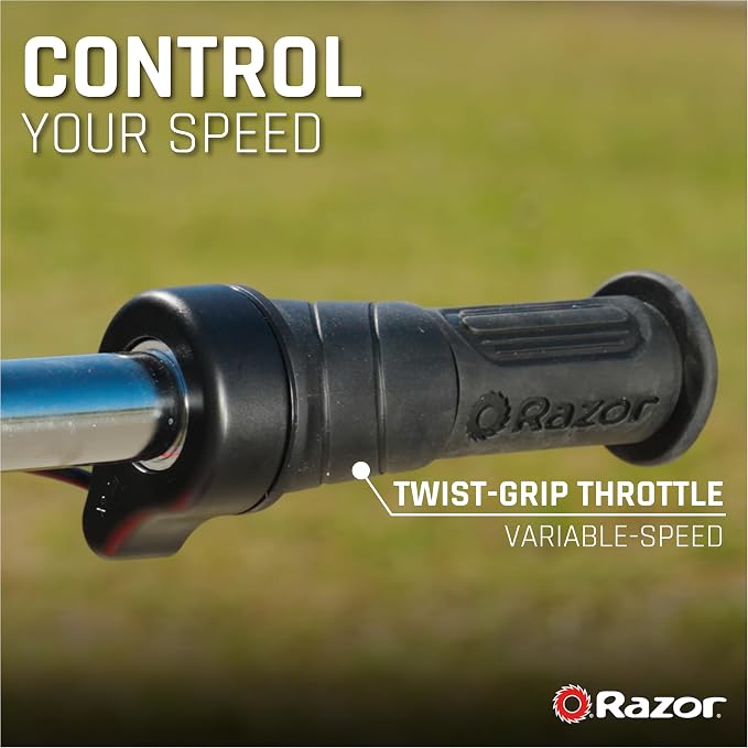 Razor Pocket Mod Classic Miniature Euro-Style Electric Scooter for Ages 8+, Vintage-Inspired Design, High/Low Speed Switch, Up to 80 Minutes Ride Time